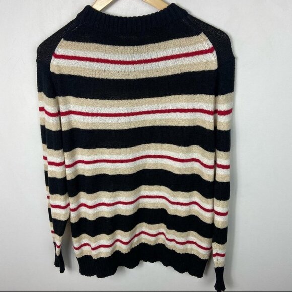 Revolve Tularosa Chunky Knit Striped Sweater Size XXS‎ Crew Neck Robbins Boho - Picture 5 of 10